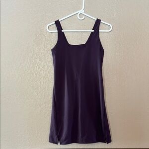 Purple Sleeveless Dress
